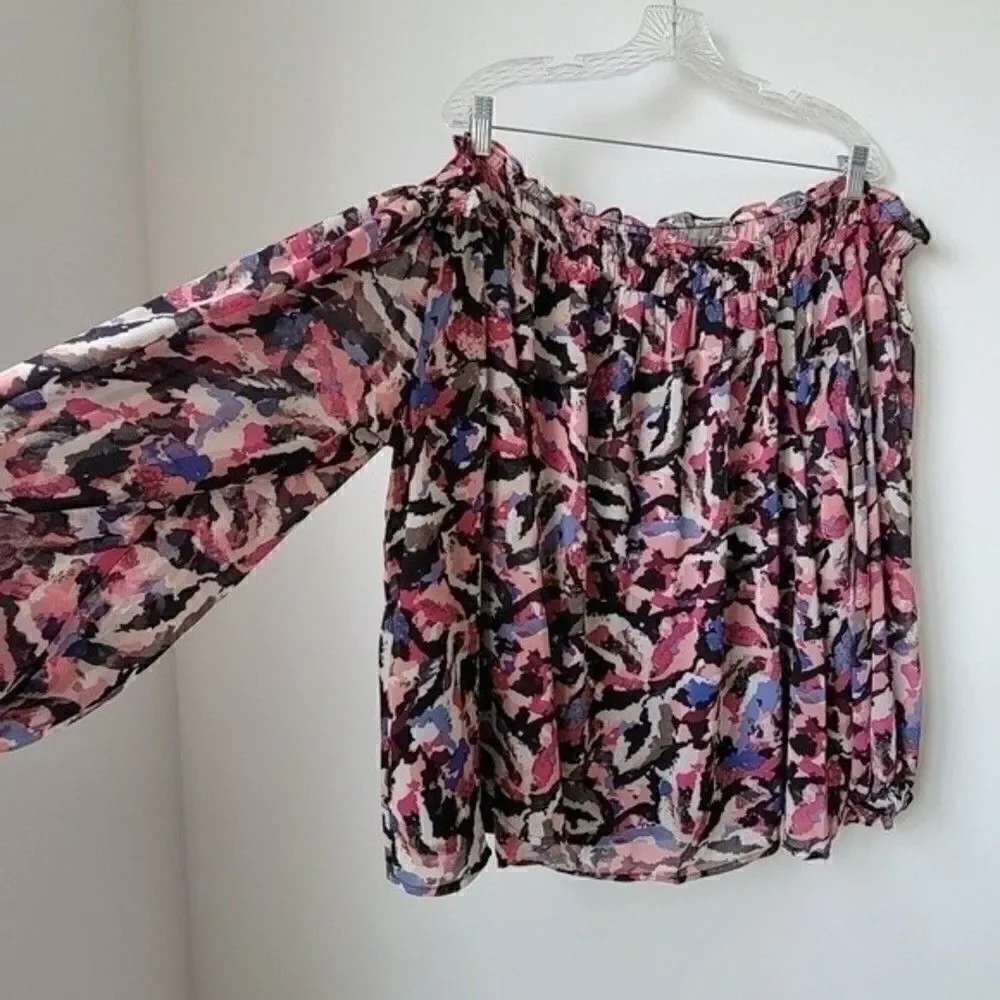 NWT LANE BRYANT Off The Shoulder Blouse